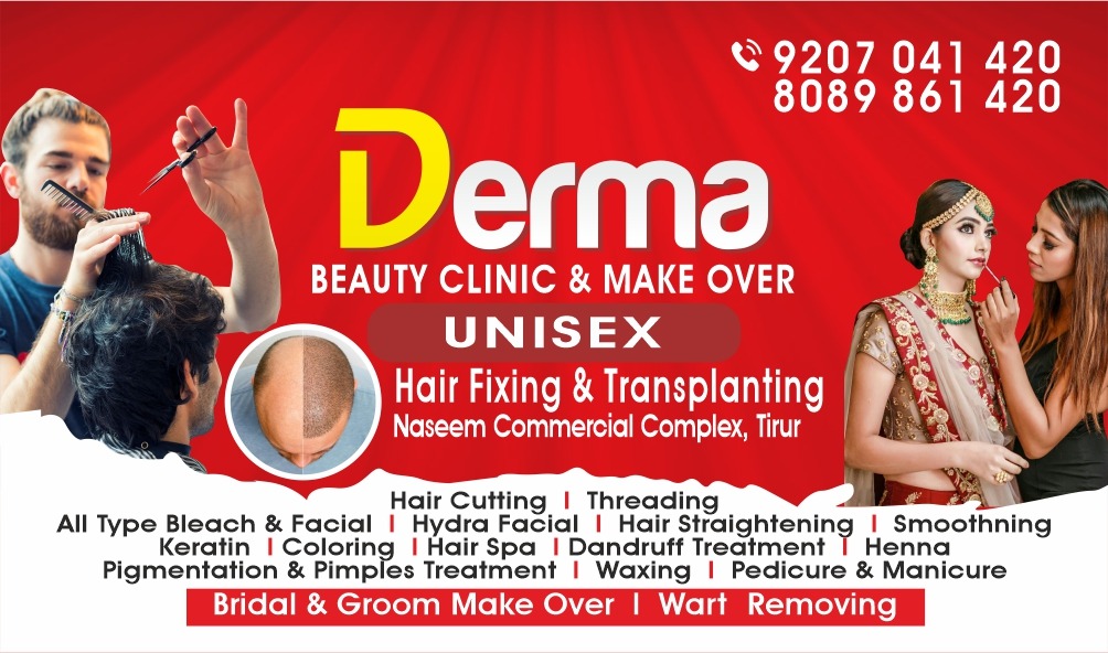 DERMA BEAUTY CLINIC AND MAKEOVER UNISEX TIRUR